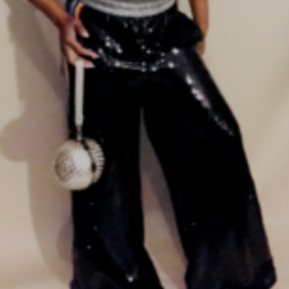 sequin joggers - Picture 2 of 3